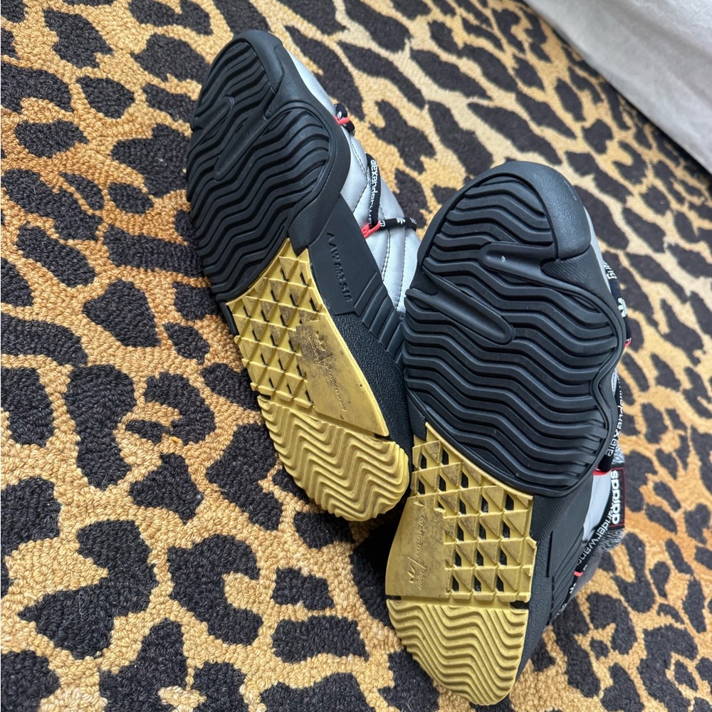 Adidas Gray Knit Sneakers - Picture 4 of 5